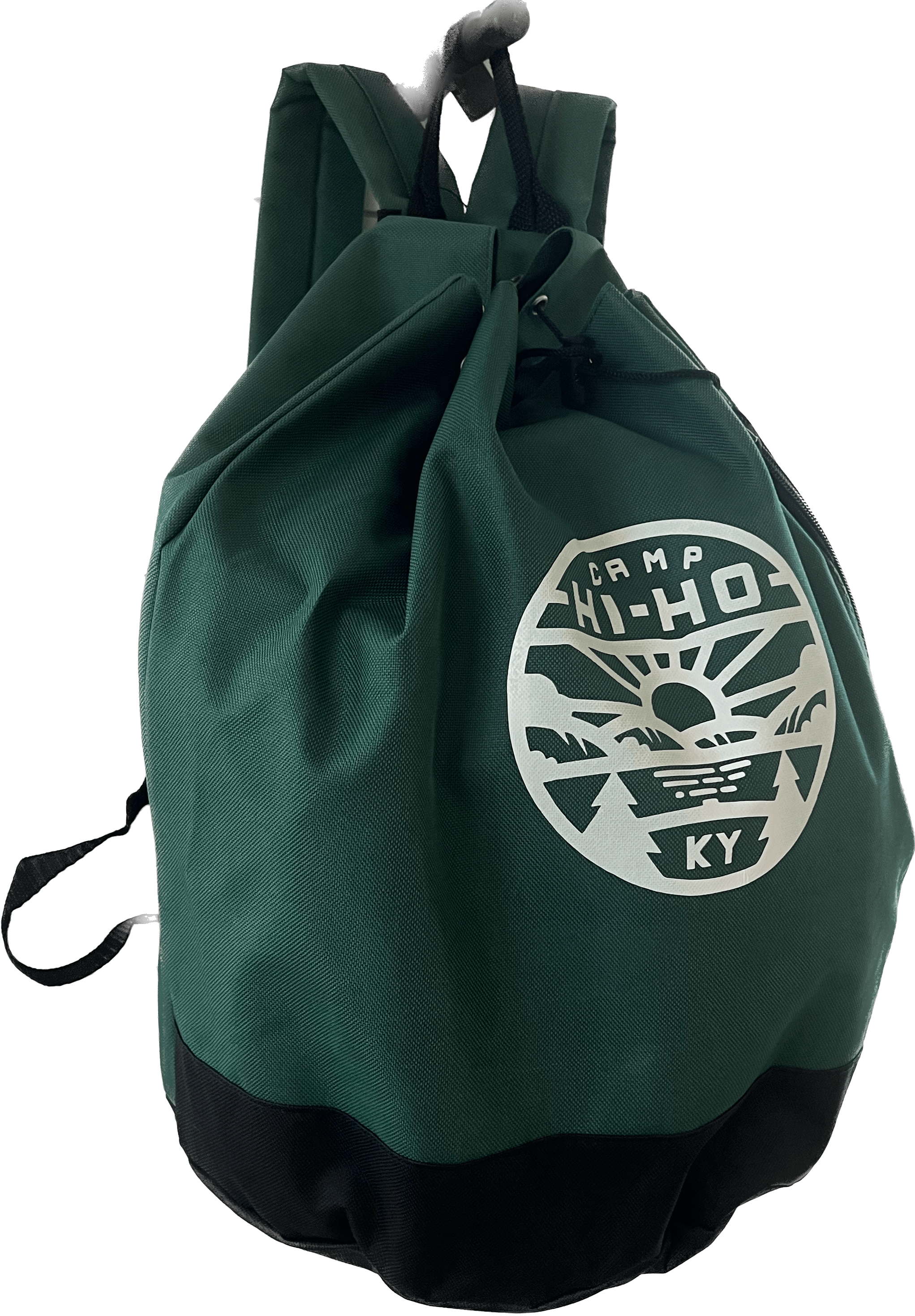 palm merchant Blur Green Camper Backpack - Camp Hi-Ho